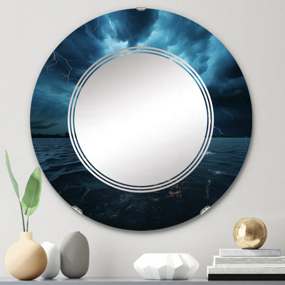 Escudilla - Miroir mural rond