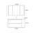 Modern simple black vanitie bathroom cabinet
