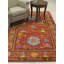 Hand Tufted Wool Floral Area Rug in Pink-1088634961