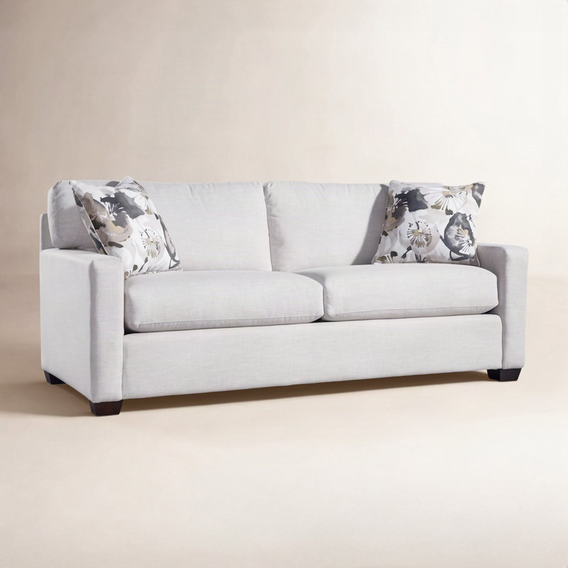 Gramercy Park Sofa, Beige Solid;0863-93, Java
