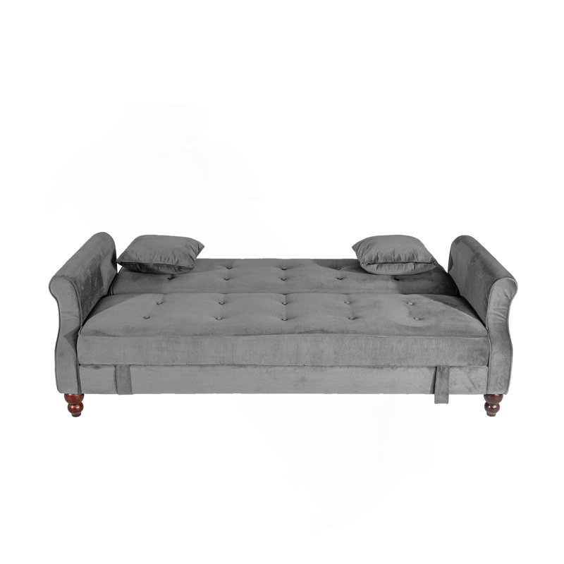 Canapé de rangement réglable, Gris