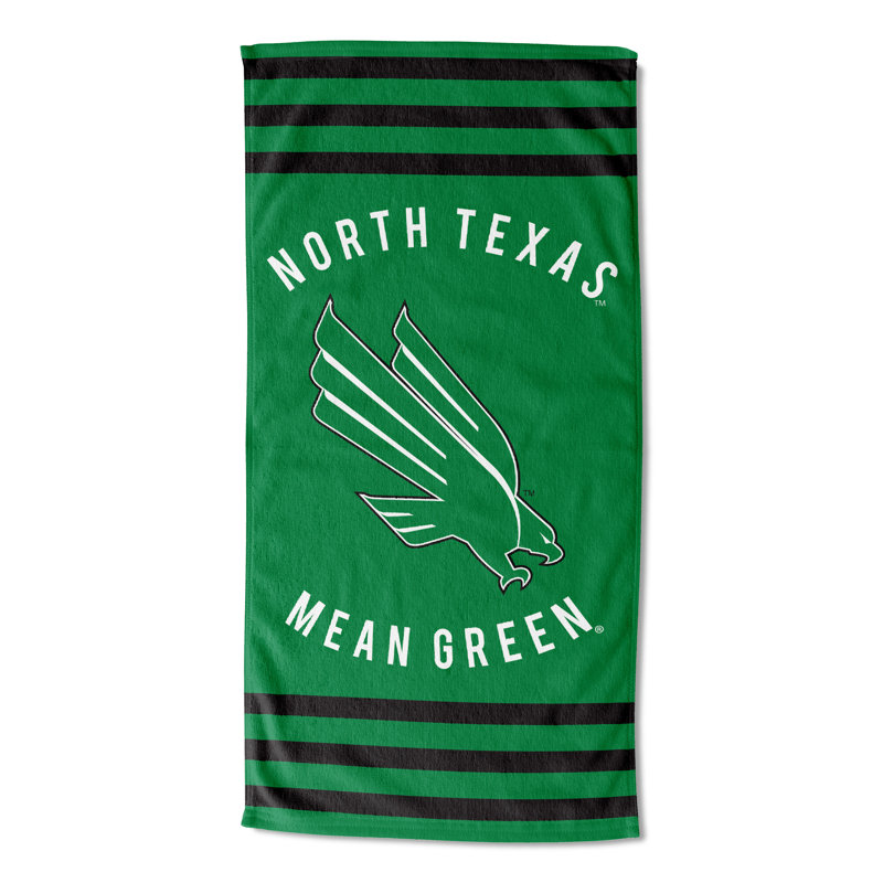 Cotton Blend Lightweight Beach Towel, University of North Texas