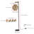 Cordrey Bamboo Rattan Woven Wood Floor Lamp With Foot Switch, Industrial Rattan Lampshade Floor Light For Living Room