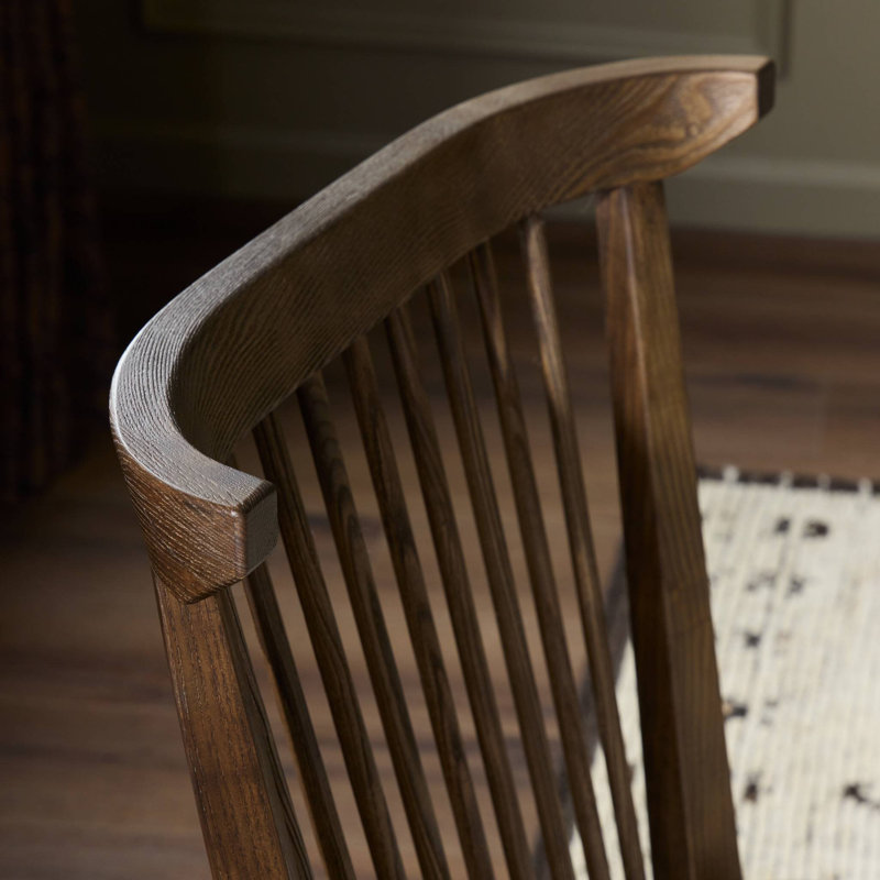 Tullio Upholstered Dining Chair, Drifted Ash