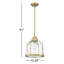 Barbour 1-Light Dimmable Single Pendant-612165708-612165710