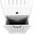 White Freestanding Laundry Hamper Cabinet With Storage, Drawer, And Towel Rack - Space-Saving Bathroom Organizer With Tilt-Out Door