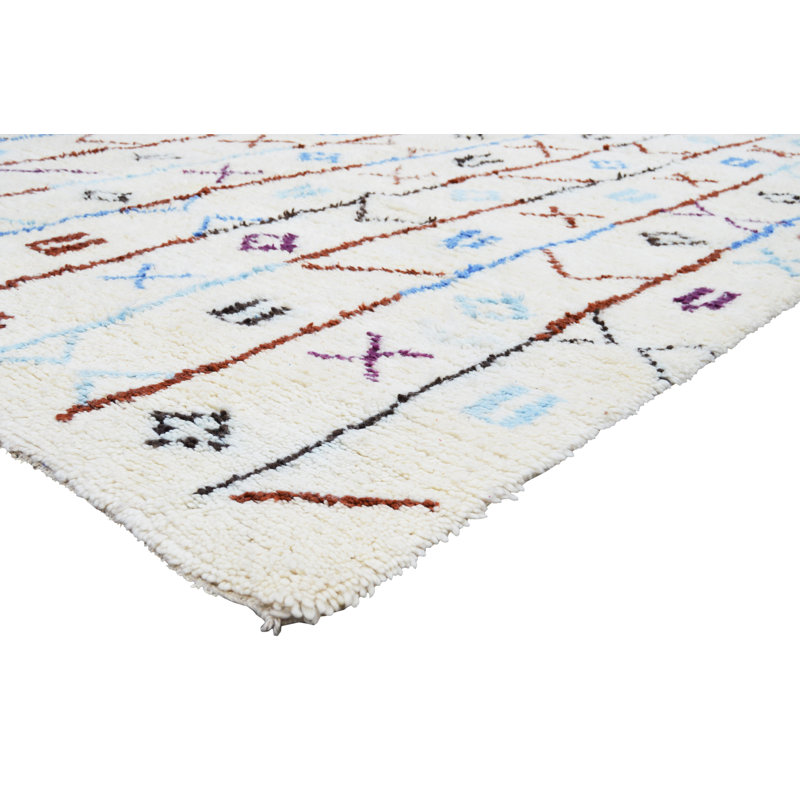 One-of-a-Kind Rectangle 6'8" X 10' Hand Loomed Area Rug