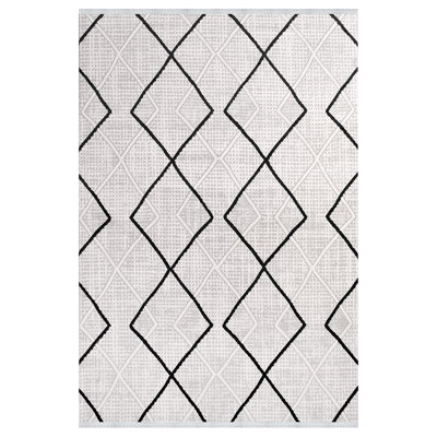 Reola Rectangle Vintage Look Indoor / Outdoor Area Rug