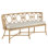 Tegal Polyester Upholstered Bench