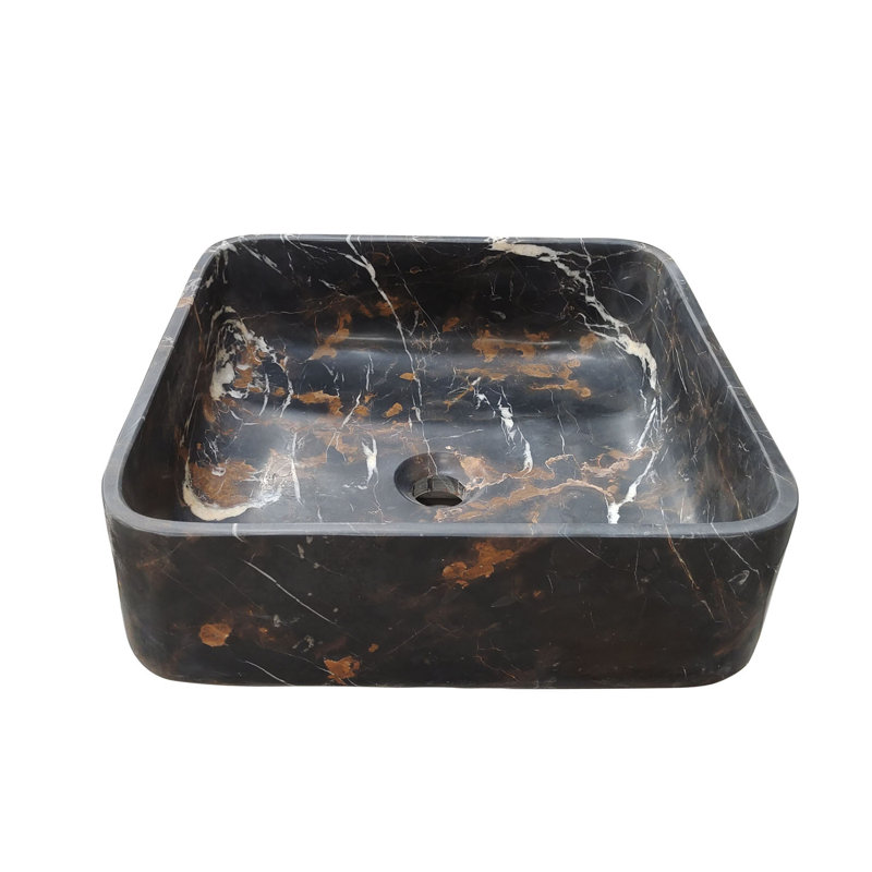 Barclay Maxton 15.75'' Marble Square Bathroom Sink