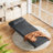 3-in-1 Convertible Chair Bed with Adjustable Backrest, Upholstered Sleeper Chair with Lumbar Cushion, Multi-Functional Single Sofa Bed for Living Room & Small Spaces-1593556456