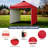 10x10ft Pop-Up Canopy Tent with UV Protection & Waterproof, Complete Setup Kit, Commercial-Grade Steel Frame-112709748