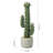 17.1'' Faux Cactus Succulent in Cement Pot