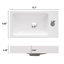 Meuble-lavabo simple 16 po avec plateau en résine
