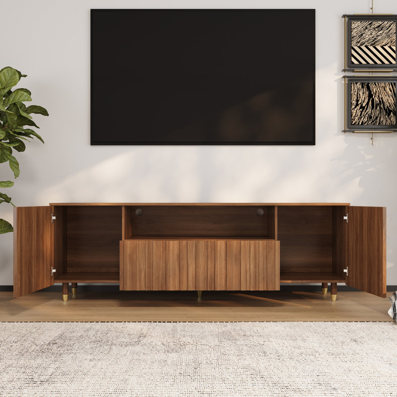 Meuble télé 70,86 po Mid-Century