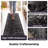  Zazzle Argos Vintage Floral Modern Black Area Rug-69154193