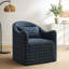 Fauteuil d'appoint en mélange de lin Fyfe