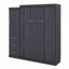 Lit escamotable avec garde-robe et tiroirs Murphy