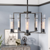 Orose 5 - Light Dimmable Geometric Chandelier