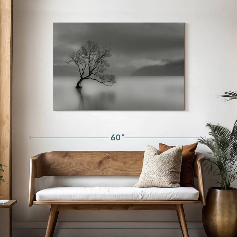 Alvord Lake Wanaka Lone Tree, 30" H x 45" W