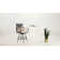 Alyne Metal Outdoor Stool with Cushion