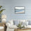 Cadre flottant Shoreline Serenity Beach, design par Hannah Dawson