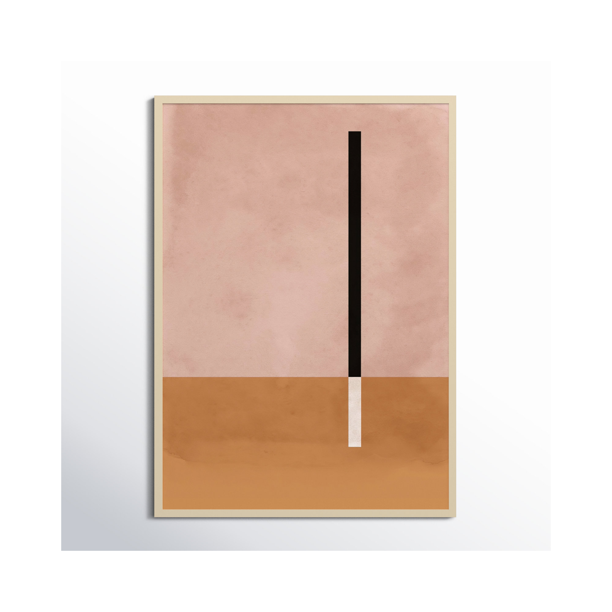 Venice 1 by Alexander Ginzburg, Brown, 42.25" H x 30.25" W x 0.88" D