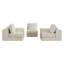 Canapé-lit modulaire 108 po 3 places Cloud