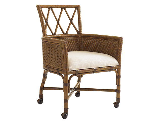 Chaise de salle à manger rembourrée Bali Hai