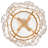 Fredrick Ramond Amira Medium Convertible Semi Flush