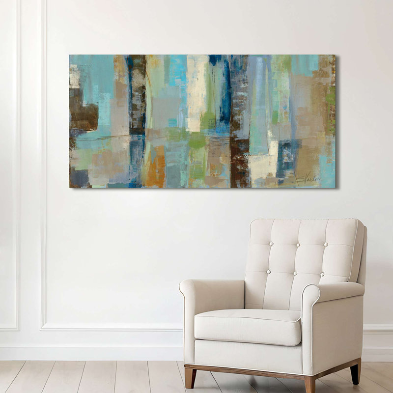 Abstract Skylights by Silvia Vassileva - Wrapped Canvas Print, 50 cm H x 100 cm W