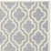 Tapis argent / ivoire en laine Cannen