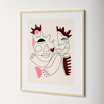 Love Yours Print by Shatha Al Dafai