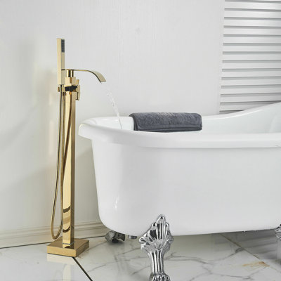 Brilon 2 Handle Bathroom Bath Shower Mixer Bath Filler with Diverter