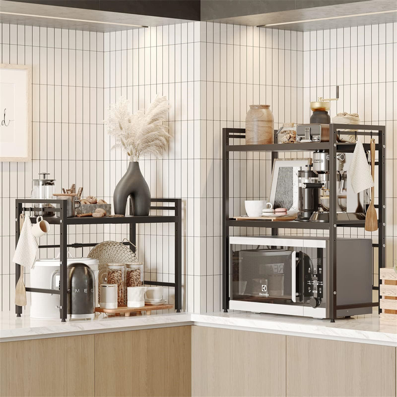 Vizzapu 32Cm Steel Standard Baker's Rack Microwave Compatibility