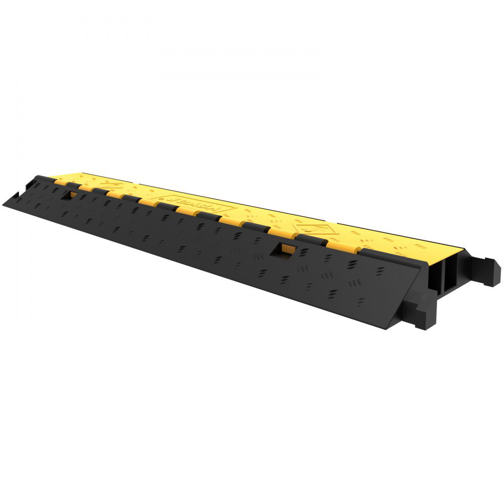 Stellweilan Tessberg 4 Pack Rubber Cable Protector Ramp 2 Channel Heavy ...