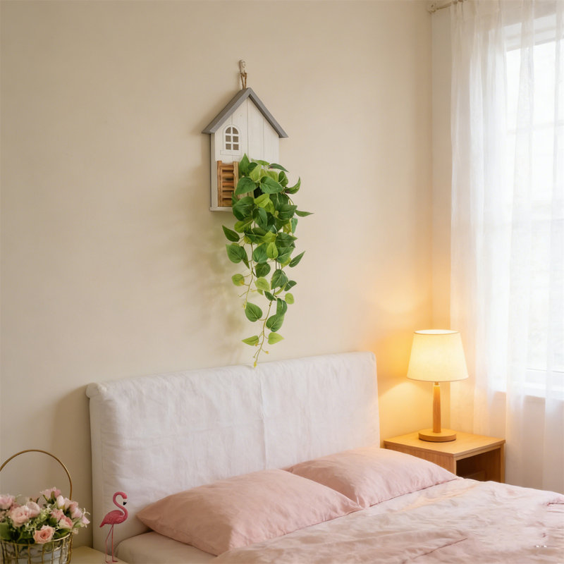 Wall-Mounted Artificial Flower