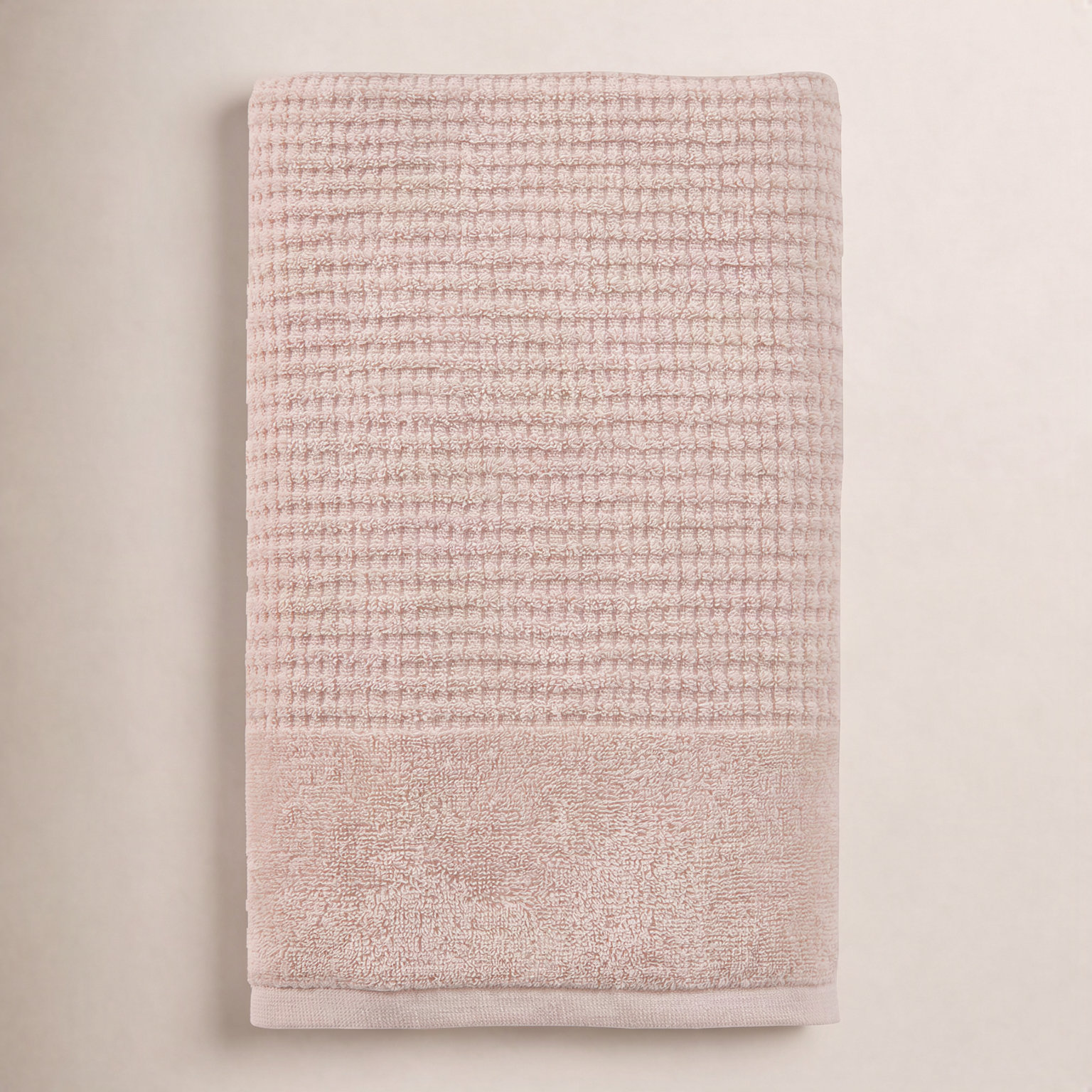 Earline Turkish Cotton Midweight Bath Towel, Pink