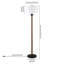 Lampe sur pied 65 po Delaney