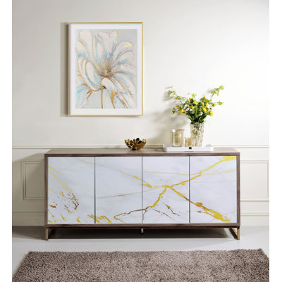 Armoire de rangement, armoire d'appoint, armoire console pour le salon ou le vestibule, armoire de rangement d'appoint pour l'intérieur