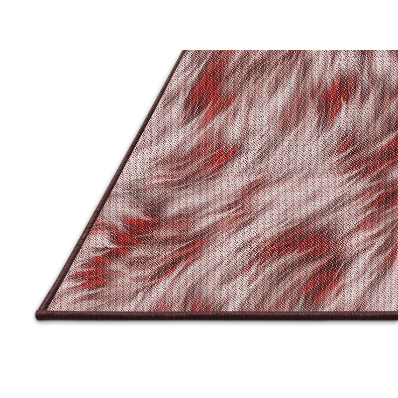 Abstract Indoor Rug, Rectangle 5' x 8'