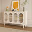 Armoire de rangement minimaliste de couleur crème-1874217048