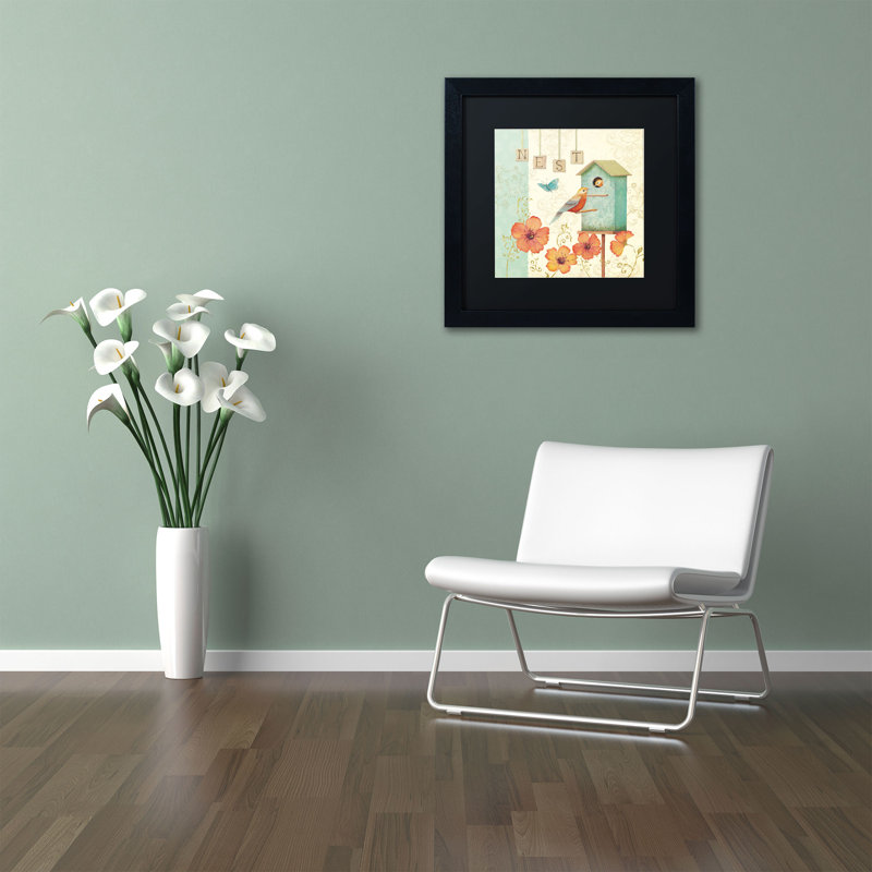 "Dulani" Welcome Home IV "par Daphne Brissonnet, impression encadrée, H 16 po x l 16 po, Noir