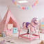 Doux cheval à bascule, cheval à bascule pour enfants-130146332-130146333