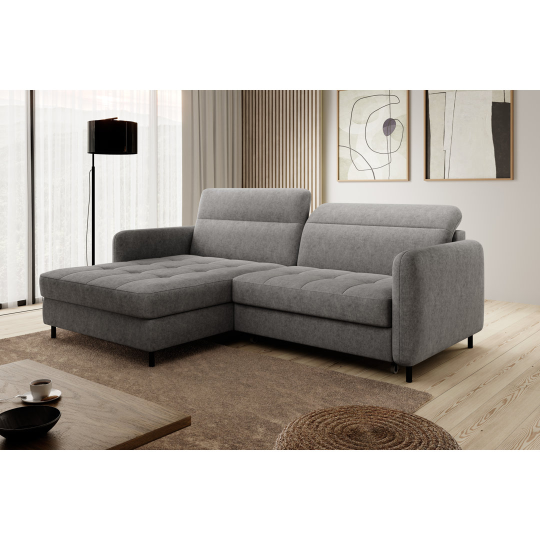 Ecksofa Alayssa mit Bettfunktion