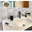 11" x 11" Marble Random Mosaic Wall & Floor Tile-60740313