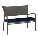 Skye Wicker Garden Bench