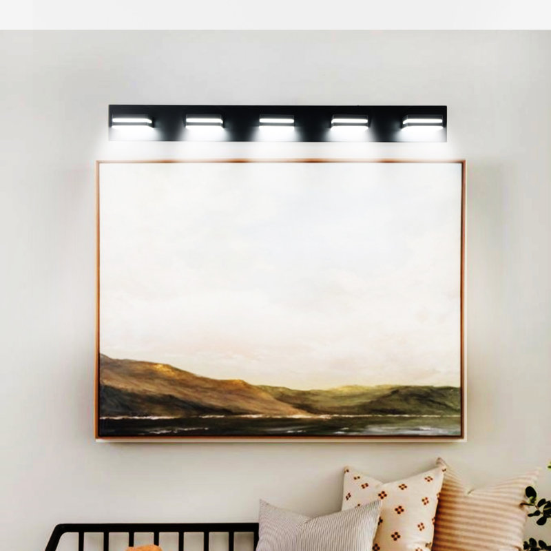 Modern LED Vanity Light, Black