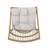 Elaine chair & side table - stylish and comfortable seating set for patio, garden, or balcony relaxation