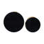 Ensemble de 2 tables basses gigognes noires modernes-2107733557